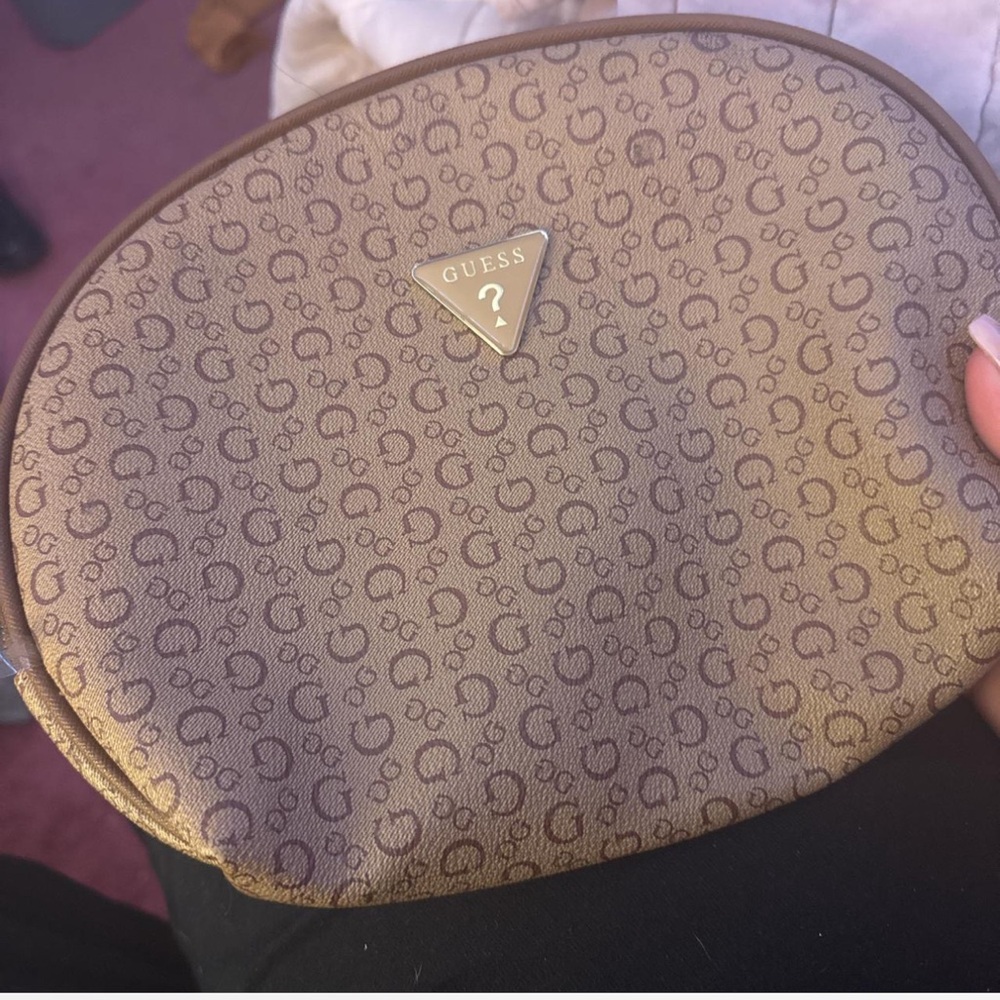 Guess Brown Monogram Women's Bag
